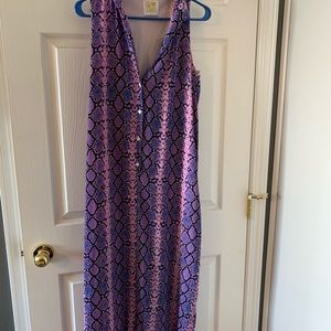 Lightweight Purple Ling Dress